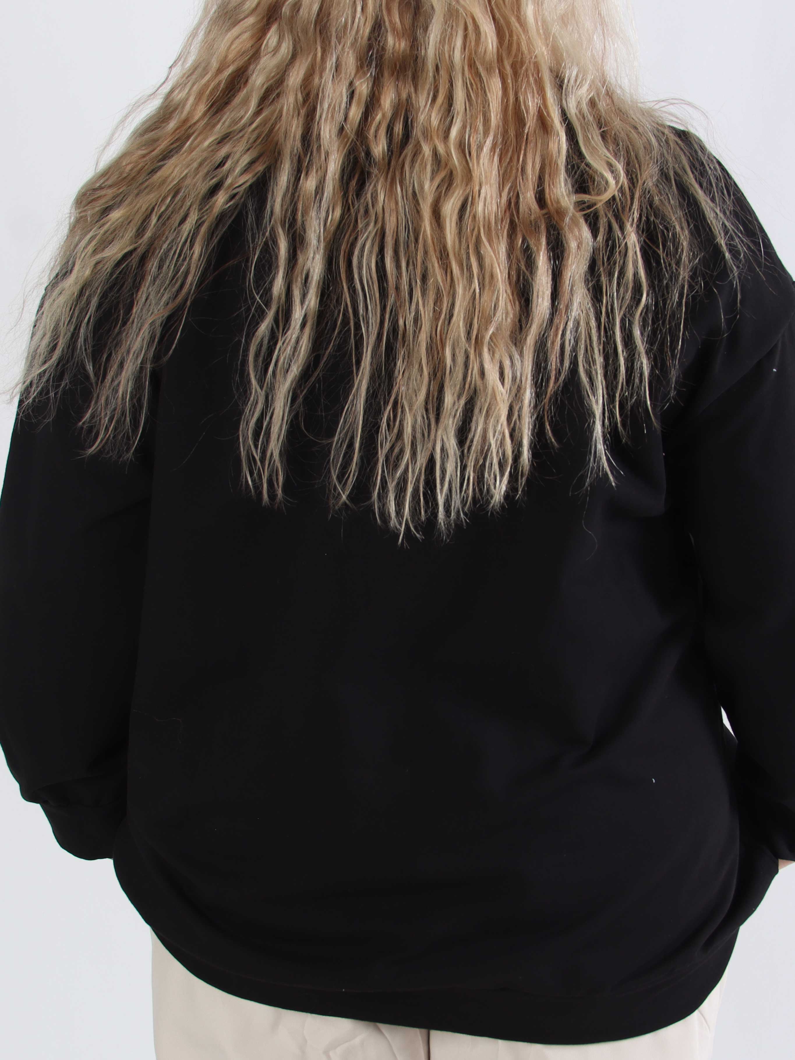 Magnolia - Plus size joggingbluse med LA skrevet med plys